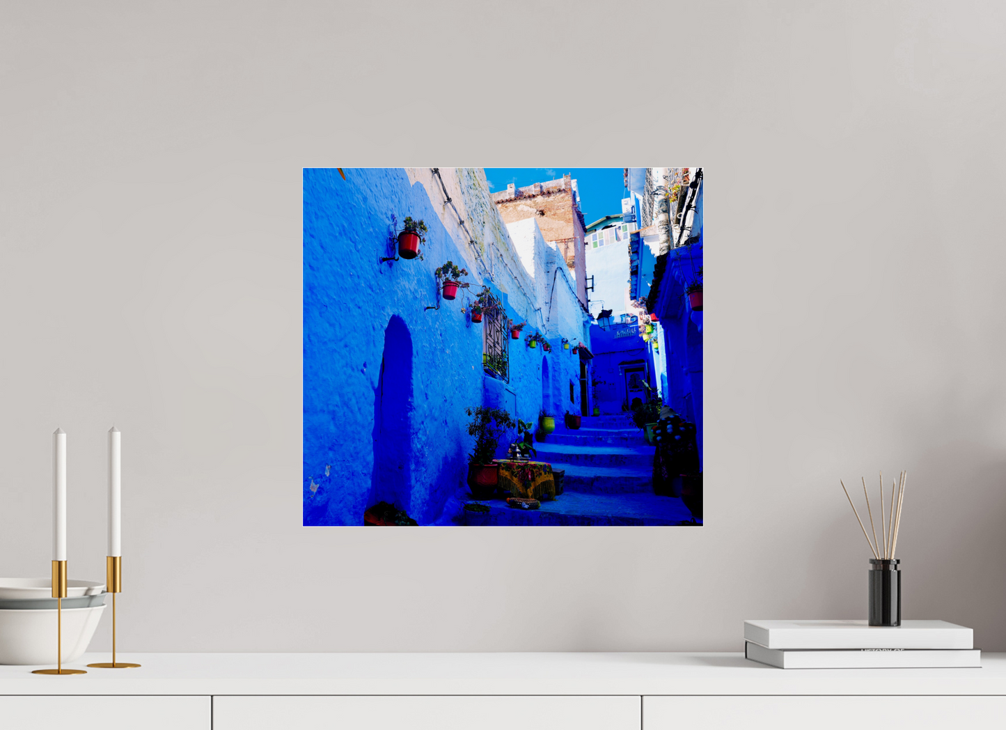Blue Labyrinth (Morocco, Chechaouen)
