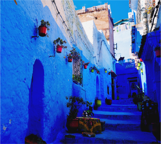 Blue Labyrinth (Morocco, Chechaouen)