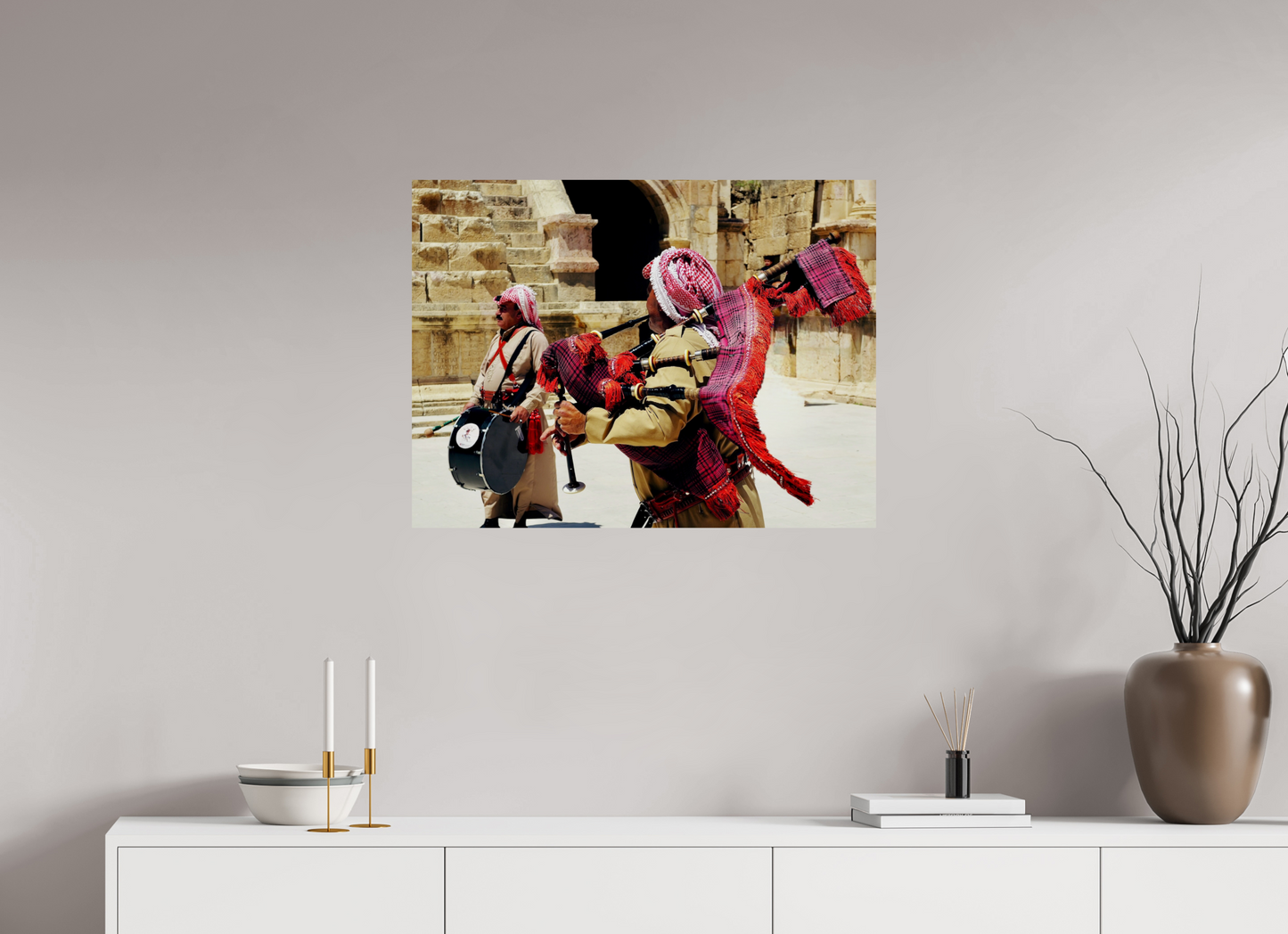 Jerash highlanders (Jordan, Jerash)