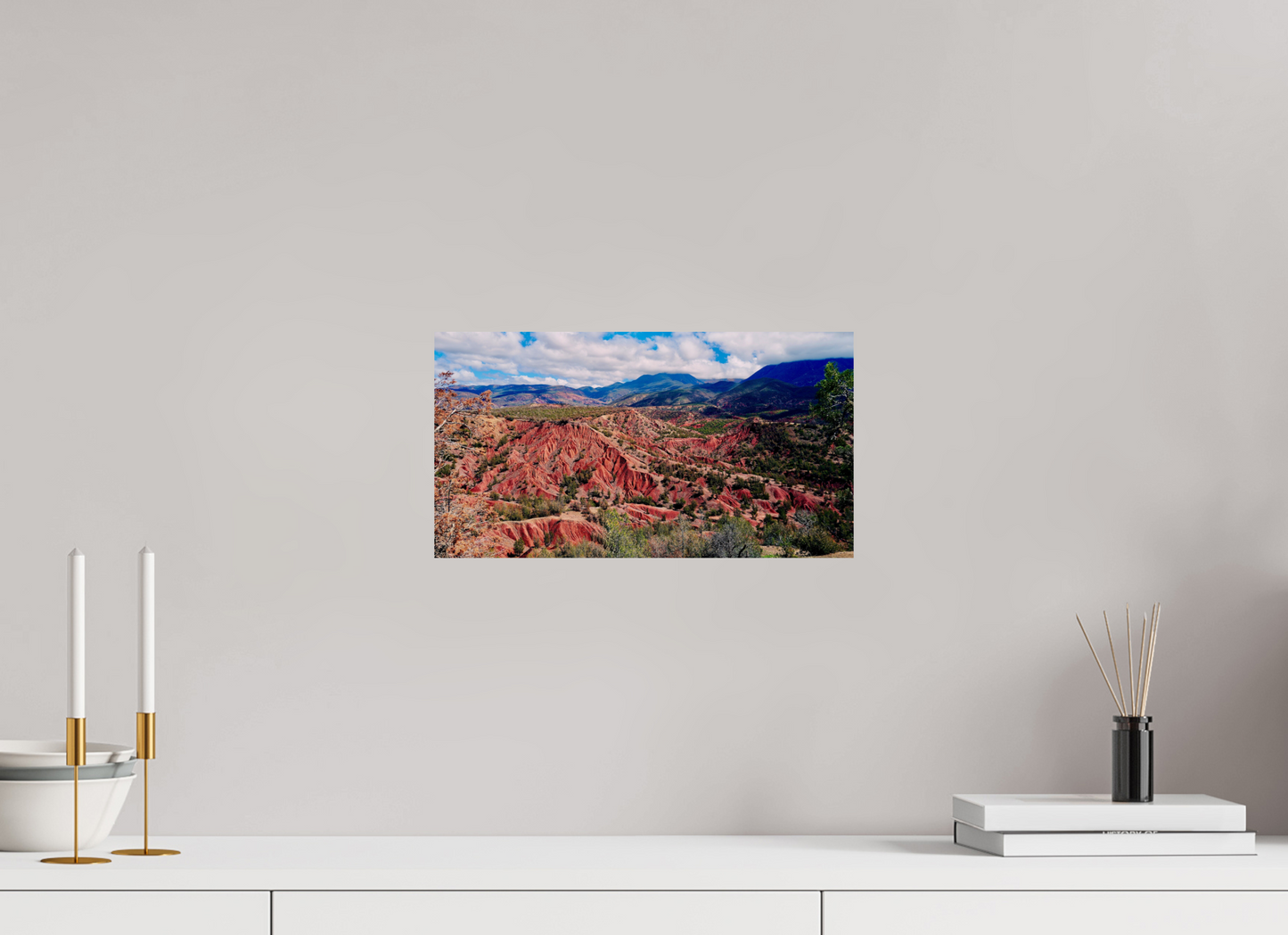 37,1 x 20 cm, Tirage brillant papier Fuji Crystal DP II (à encadrer) Sa Majesté l'Atlas (Maroc, Atlas)