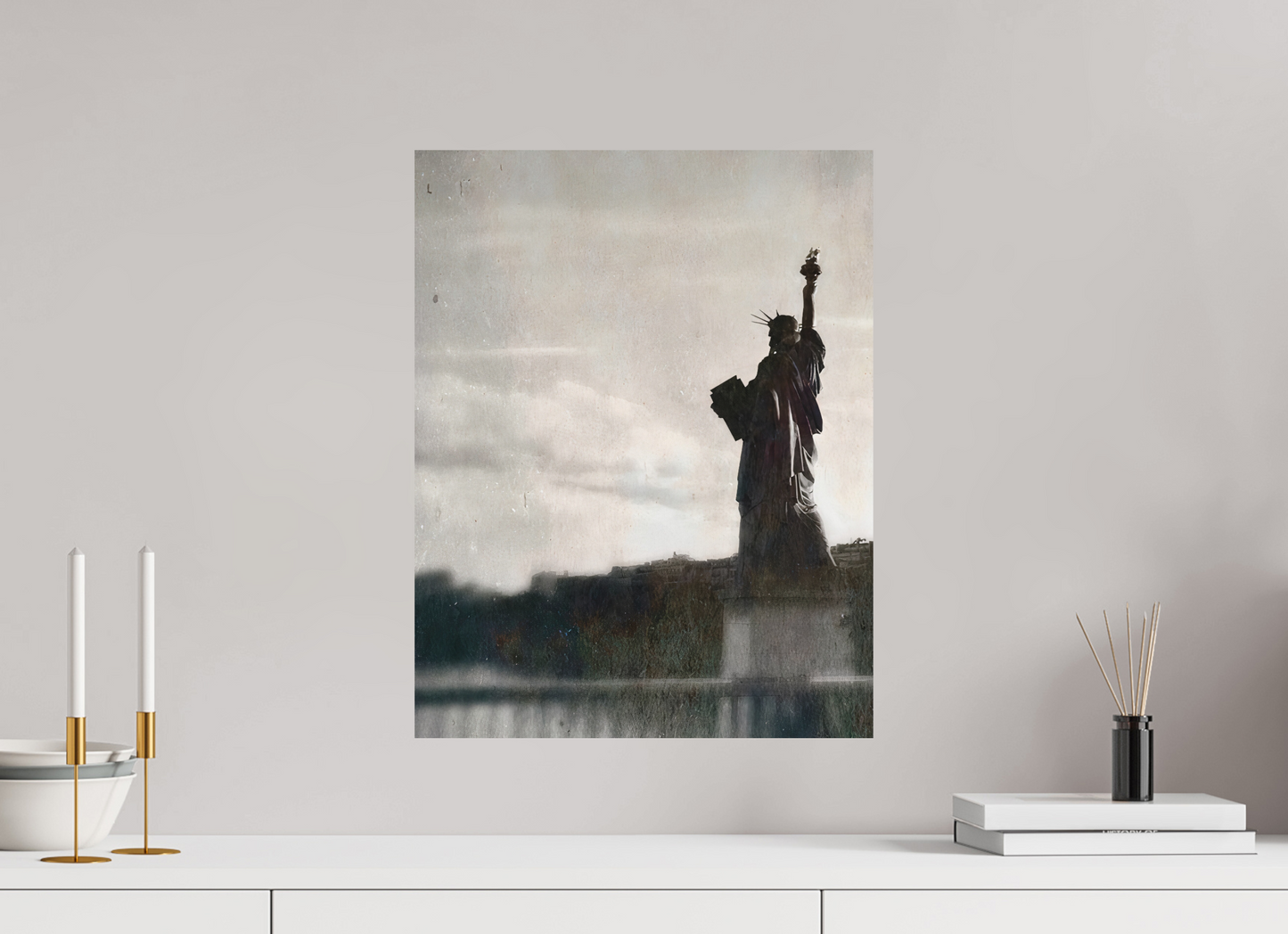 40 x 51,3 cm, Impression mate fine art sur alu dibond (prête à être accrochée) Double (France, Paris)