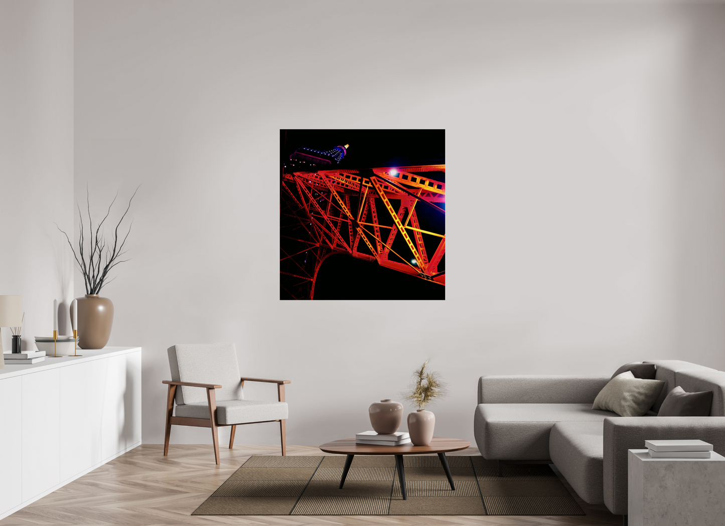 Steel in Red (Japan, Tokyo)