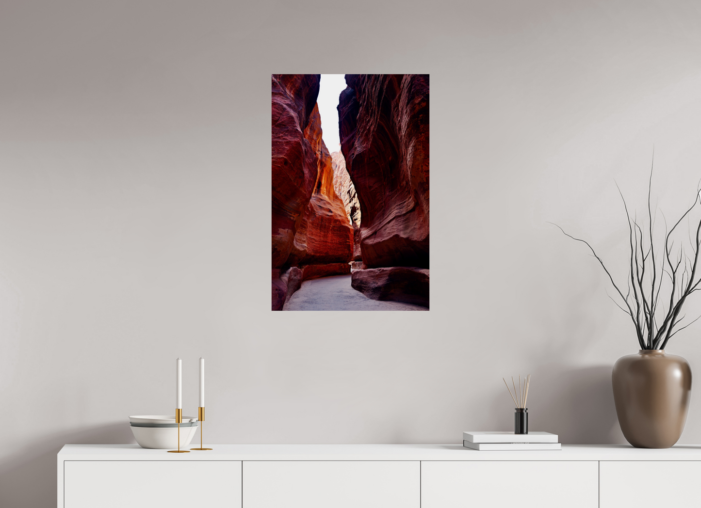 Siq (Jordanie, Petra)