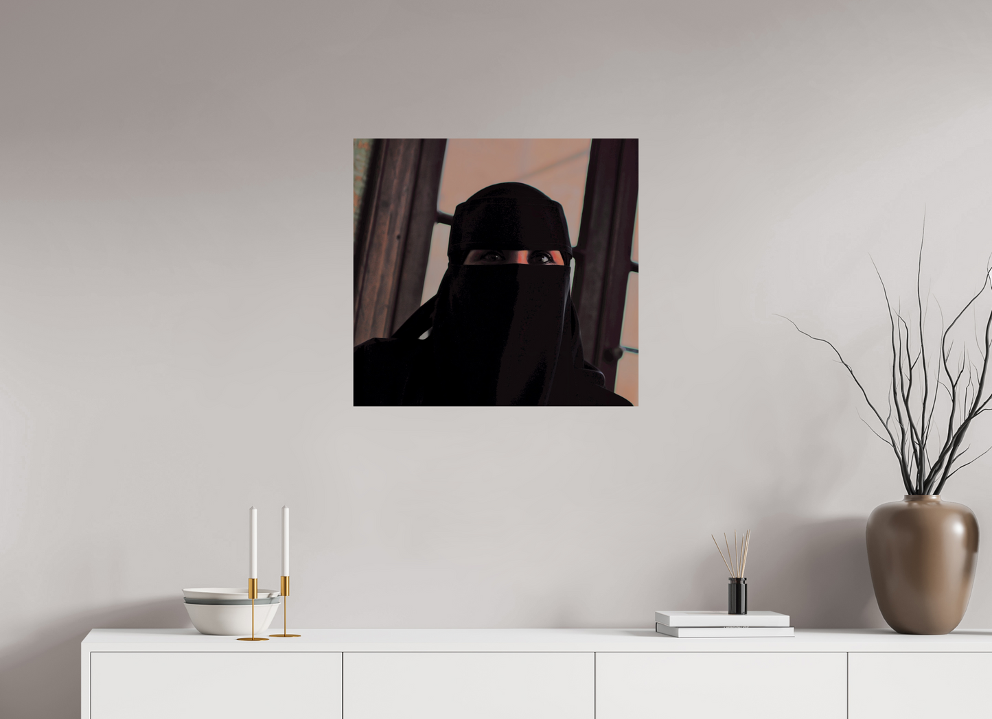 Raising the veil (Jordan, Salt)