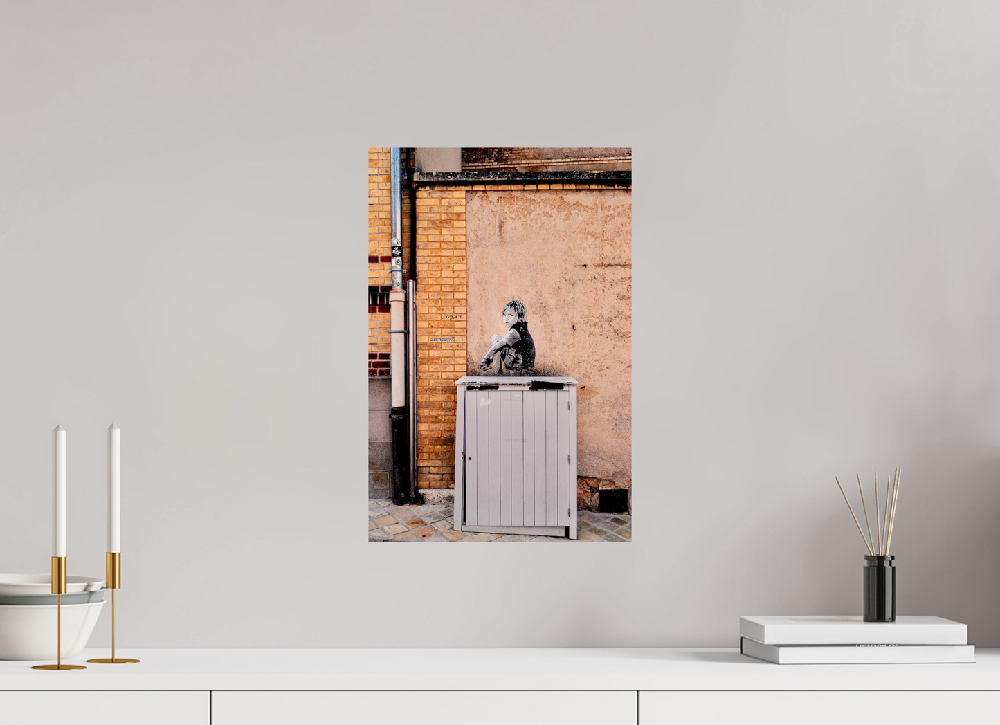 30 x 45 cm, Tirage brillant papier Fuji Crystal DP II (à encadrer) L’attente  (France, Chartres)