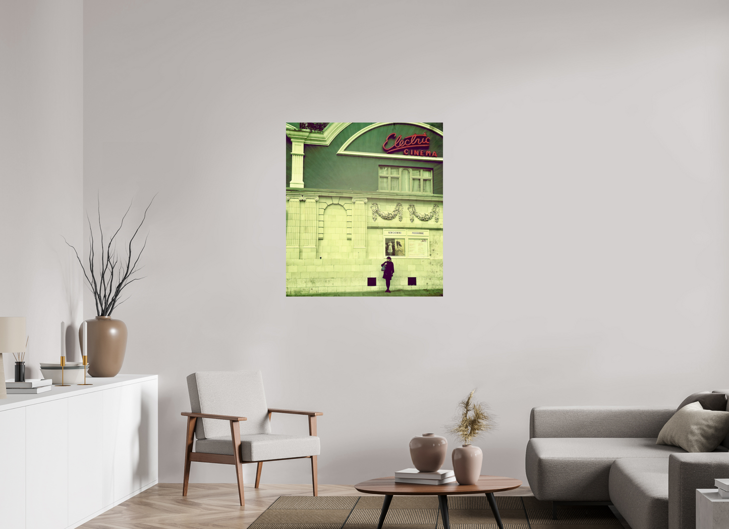 90 x 99,7 cm, Tirage brillant papier Fuji Crystal DP II (à encadrer) L’avant-scène (Angleterre, Londres)