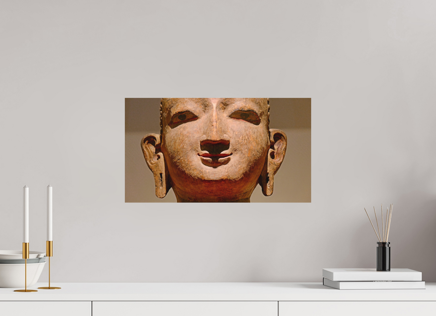 48 x 27 cm, Impression mate fine art sur alu dibond (prête à être accrochée) Sukhothaï (France, Paris)