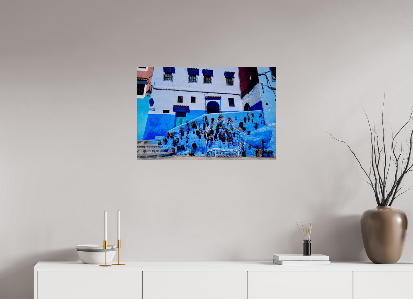 Blue love (Morocco, Chefchaouen)