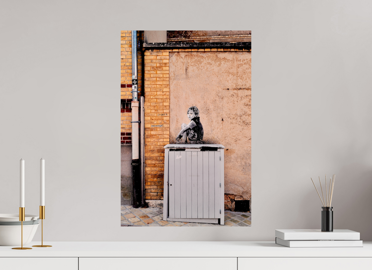 40 x 60 cm, Tirage brillant papier Fuji Crystal DP II (à encadrer) L’attente  (France, Chartres)