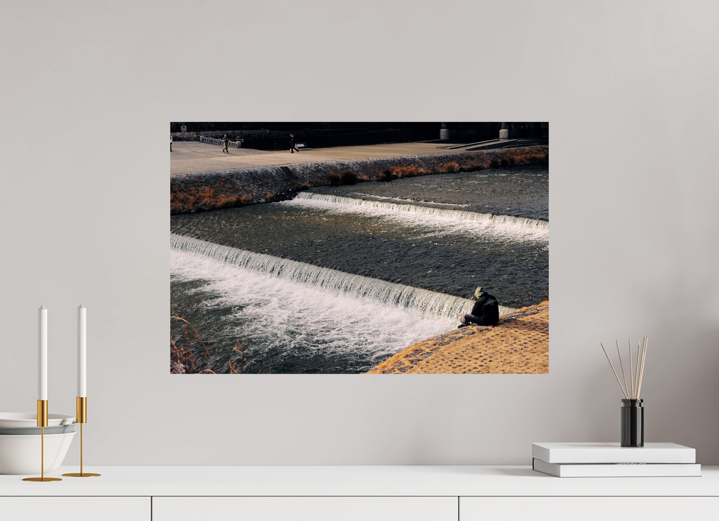 Inner river, outer river (Japan, Kyoto)