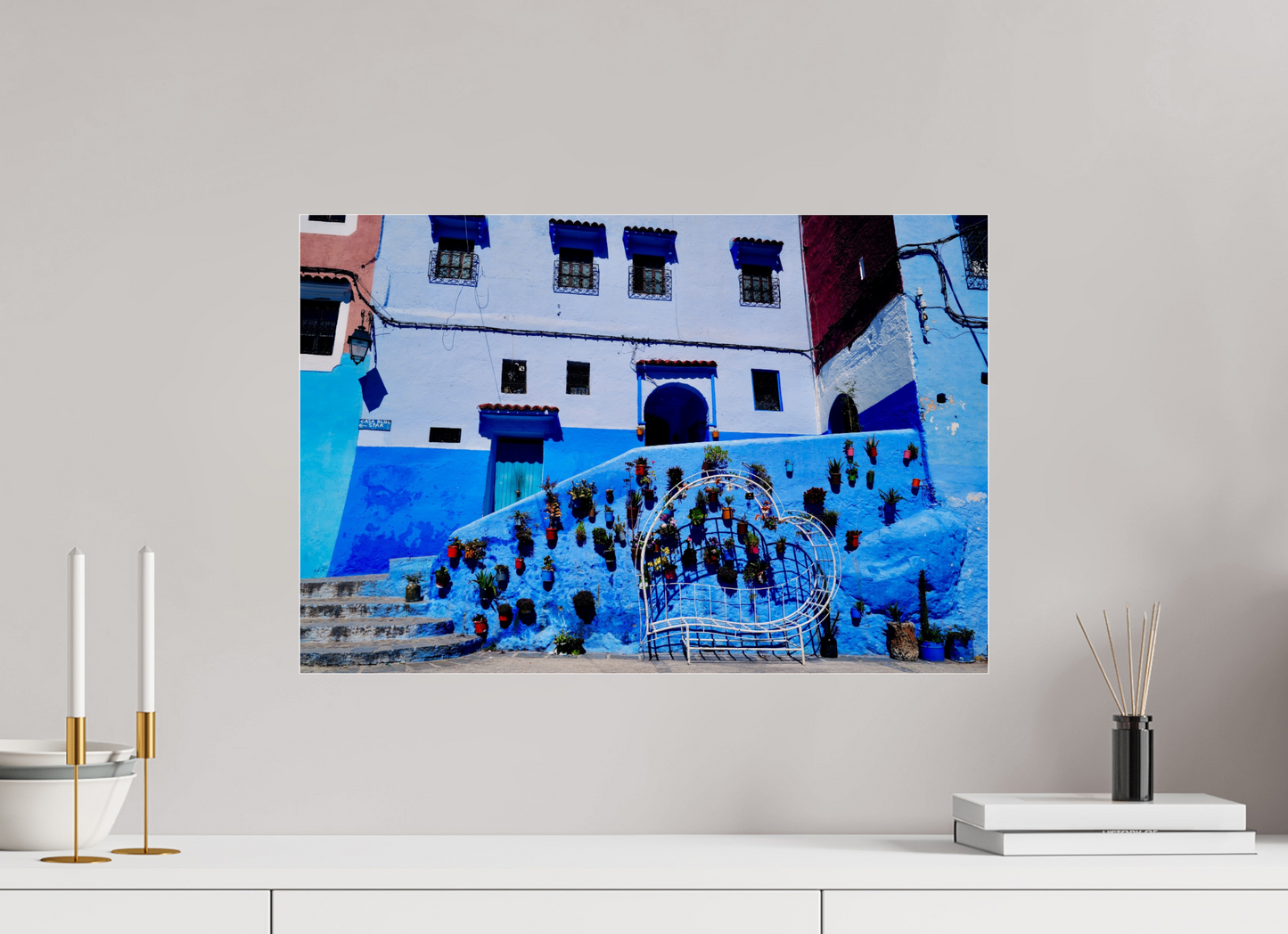 Blue love (Morocco, Chefchaouen)