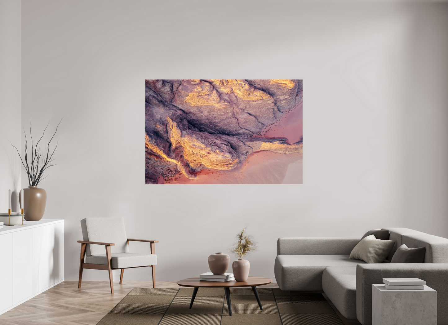 Mineral bark (Jordan, Wadi Rum)