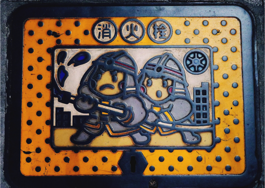 Kawaii fire (Japan, Tokyo)