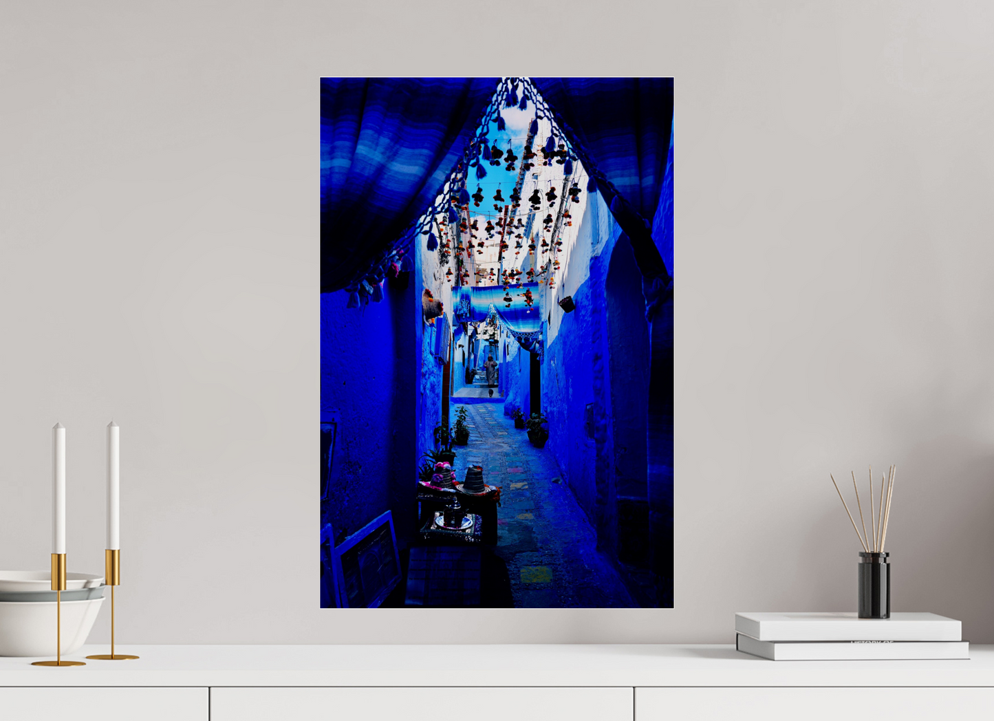 Suspensions (Morocco, Chefchaouen)