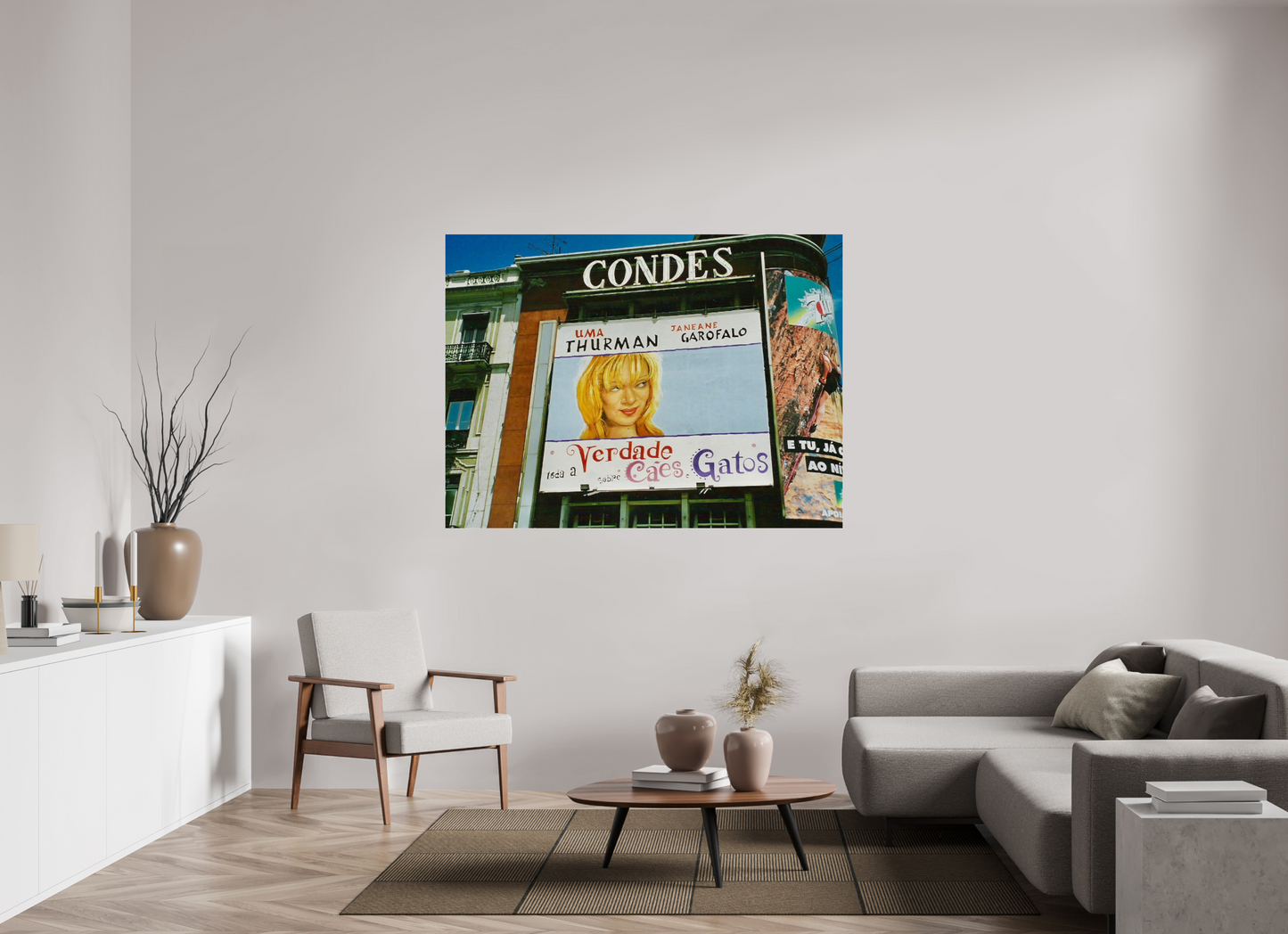 162,2 x 120 cm, Impression brillante fine art sur alu dibond (prête à être accrochée) Uma (Portugal, Lisbonne)